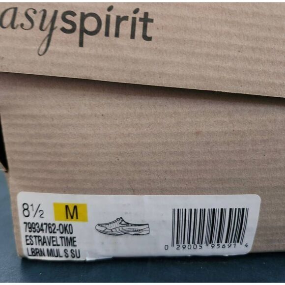 Easy Spirit Spirit Level 1 Patch Work Mules New In Box Size 8.5 - Picture 6 of 6